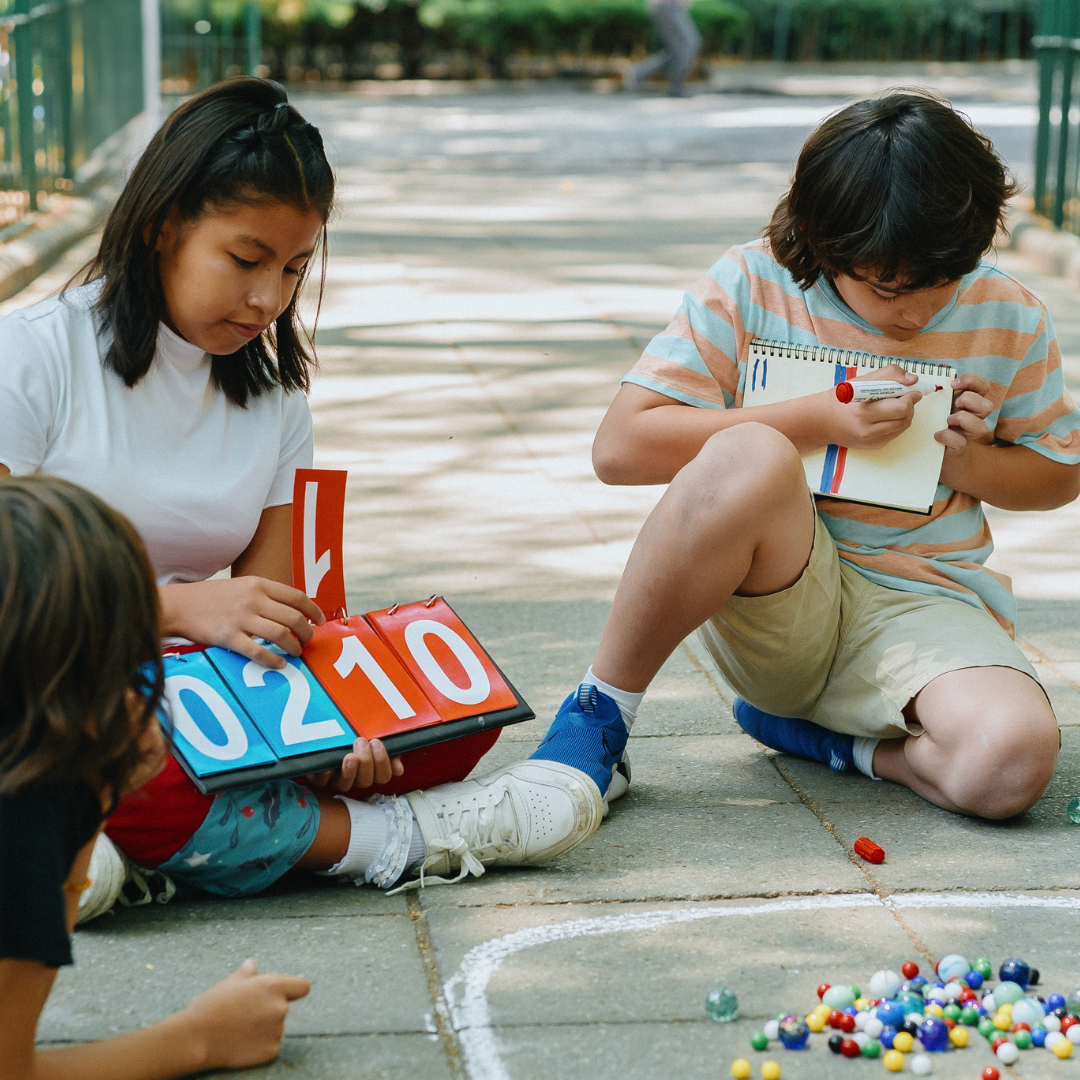 Doing playground activities - Before and After School at Warnica PS