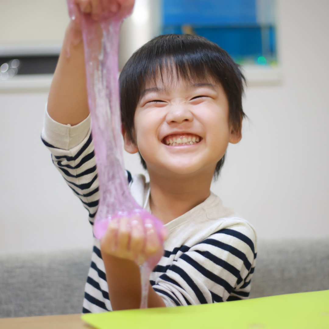 Sensory slime activity - Before and After School at William Armstrong PS