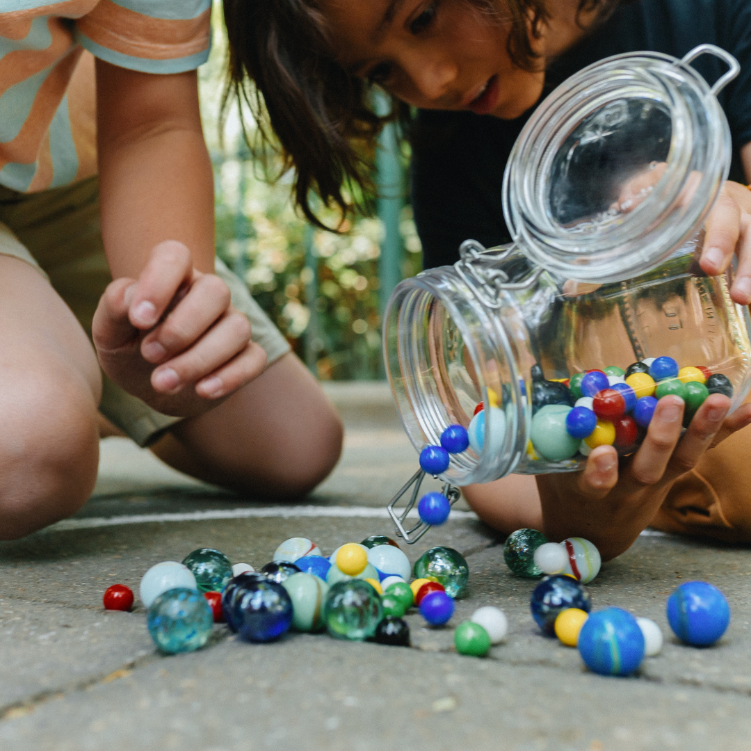 Marble play - Before and After School at Victoria Square PS