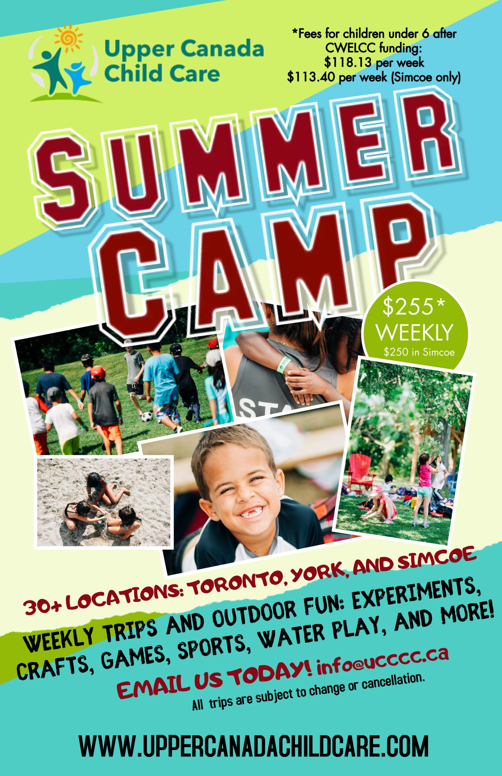 Summer Camp Upper Canada Child Care   2023 Camp Flyer 2023 01 26 V3.0 Scaled 