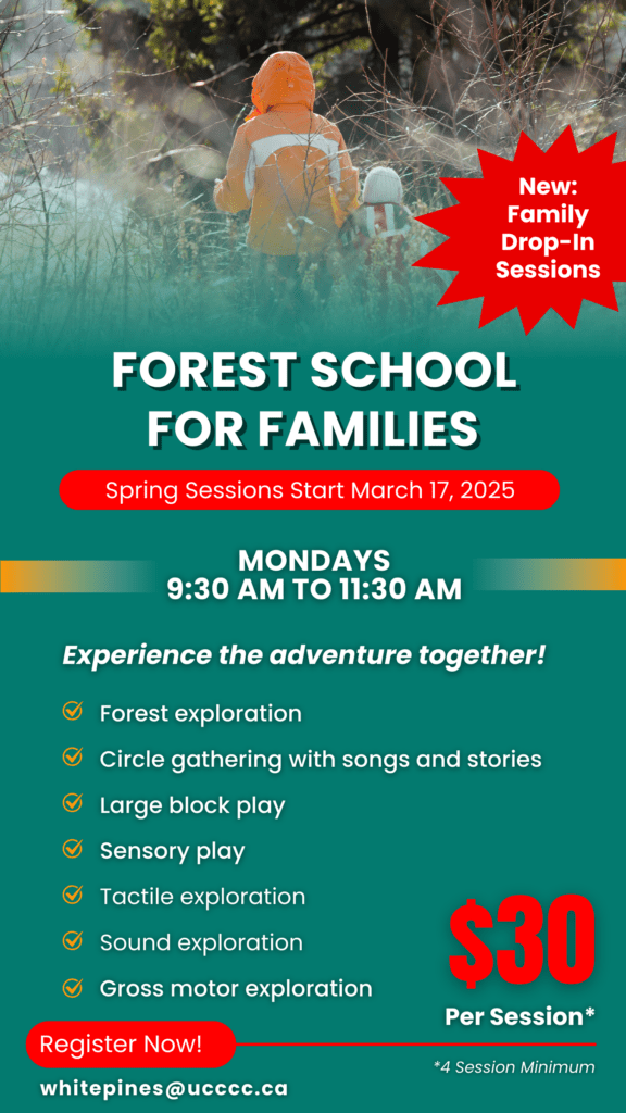 Forest School Family Drop In Session graphic